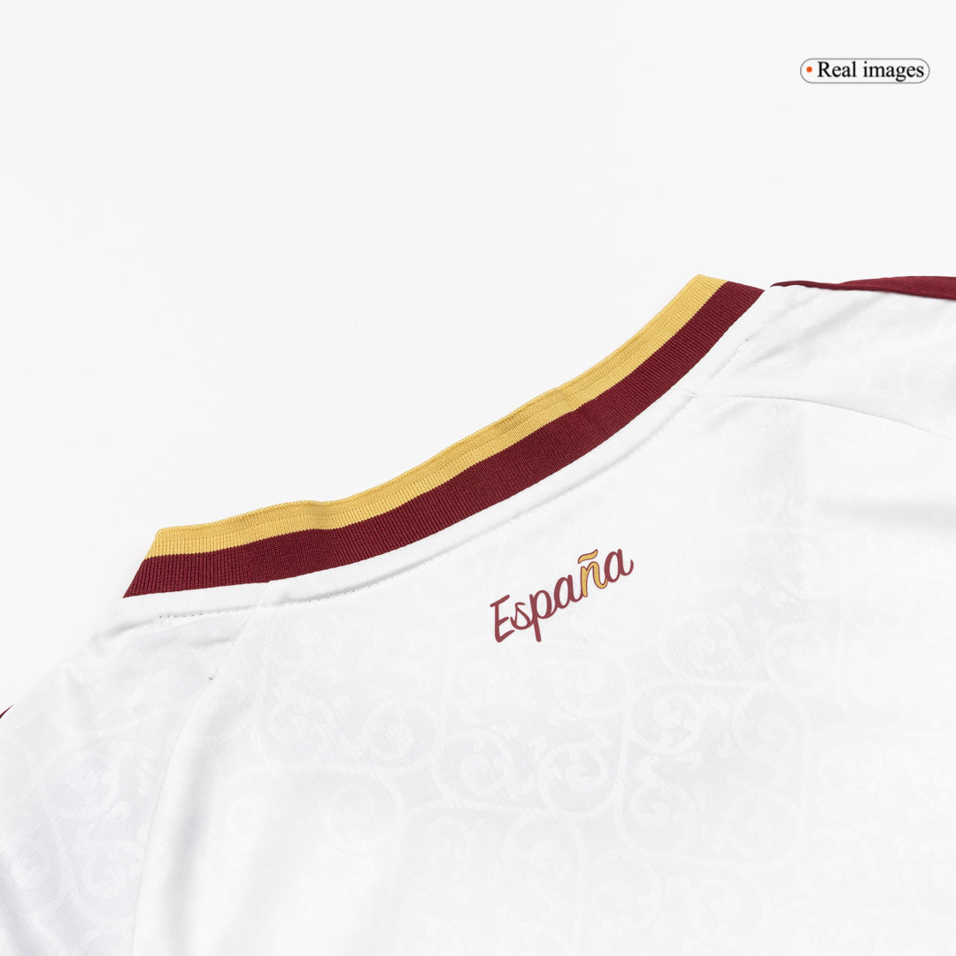 Femme Espagne Extérieur Maillot - Coupe du Monde 2026 Blanc