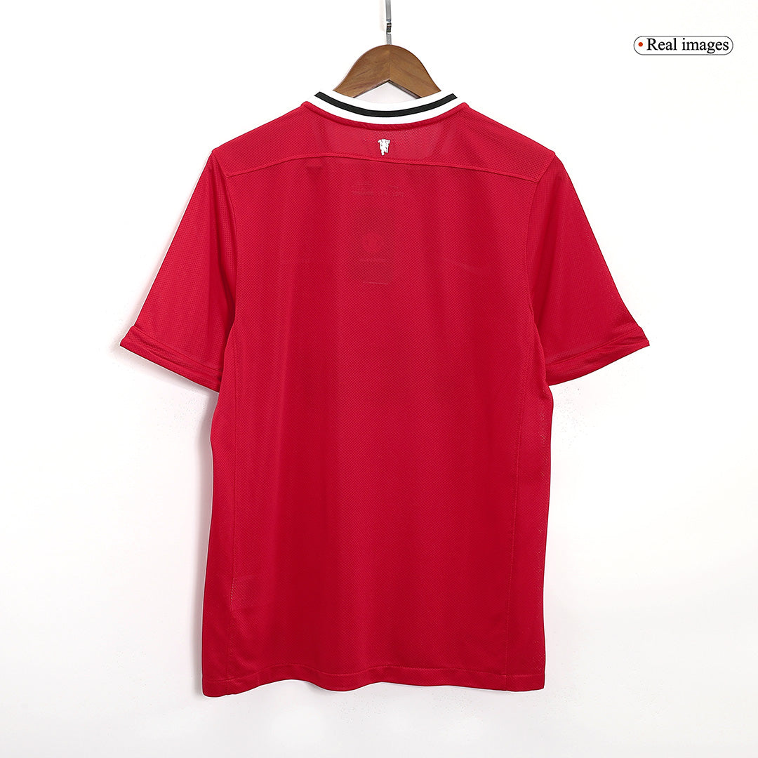 Retro Manchester United Domicile Maillot 2011/12 Rouge