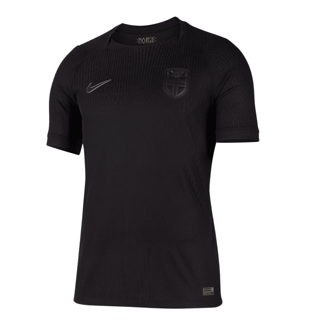 Norvège Extérieur Maillot - Coupe du Monde 2026 Noir Joueur