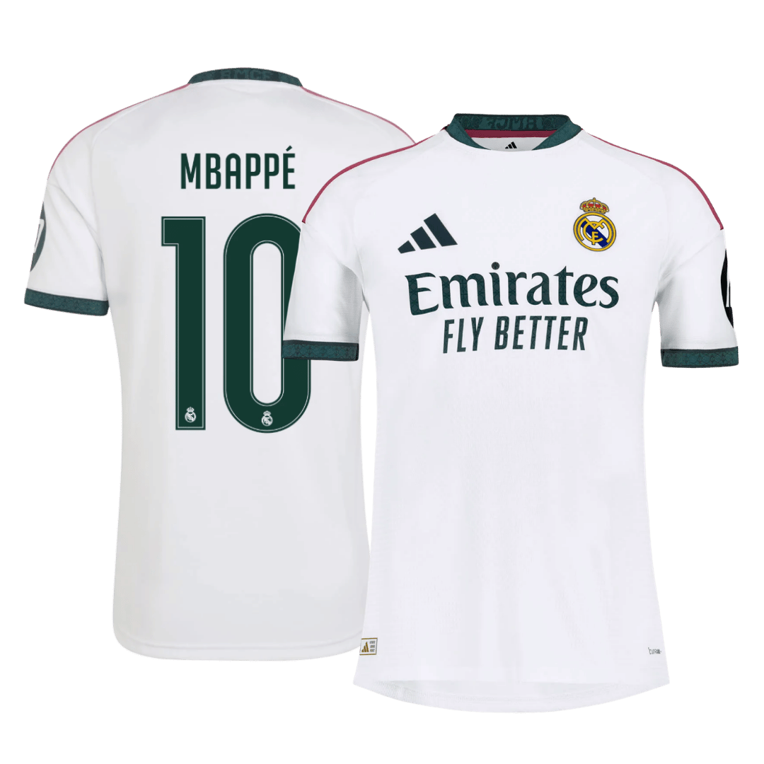 MBAPPÉ #10 Real Madrid Domicile Maillot 2026/27 Blanc Joueur