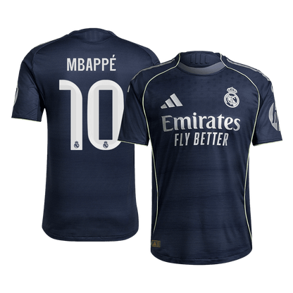 MBAPPÉ #10 Real Madrid Uit Thuisshirt 2025/26 Authentiek