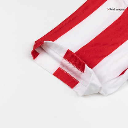 SØRLOTH #9 Atlético Thuisshirt 2025/26 Rood&Wit Speler