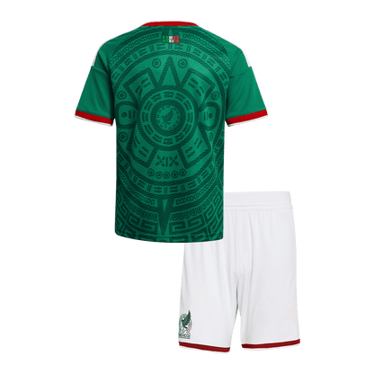 Mexique Domicile Maillot Kit 2025/26 Enfant Vert