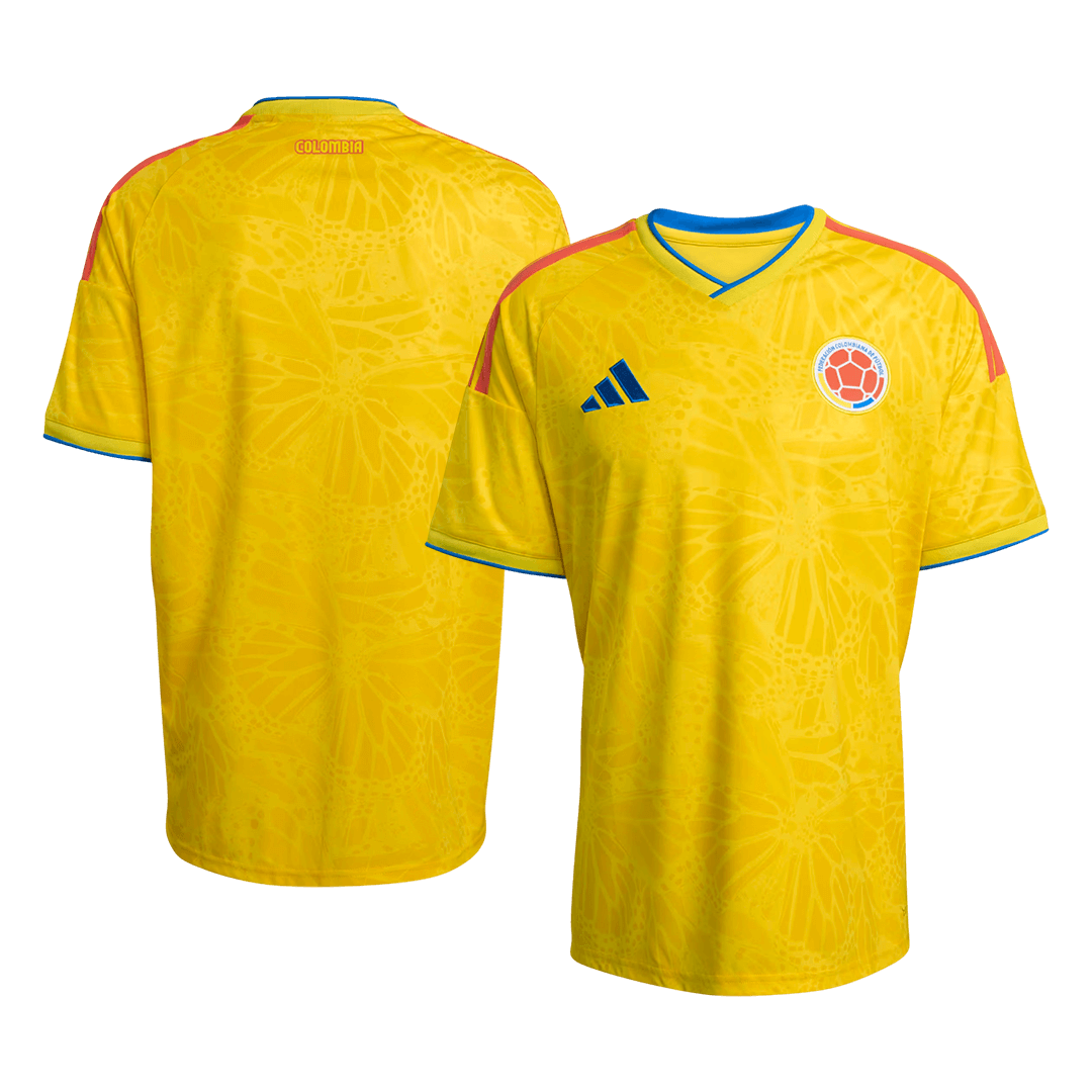 Colombie Domicile Maillot Coupe du Monde 2026 Jaune Grande Taille
