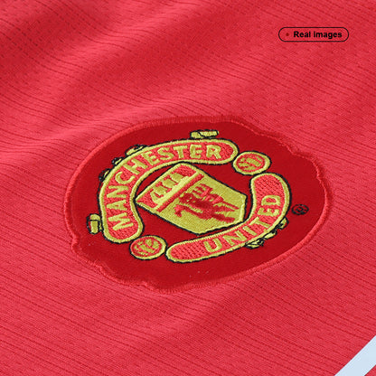 Retro RONALDO #7 Manchester United Domicile Maillot 2007/08
