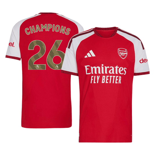 CHAMPIONS #26 Arsenal Domicile Maillot 2026/27 Rouge Joueur