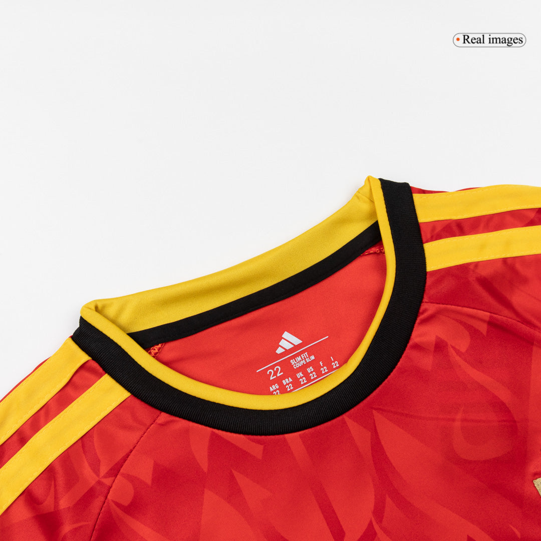 Belgique Domicile Maillot Kit - Coupe du Monde 2026 Enfant Rouge