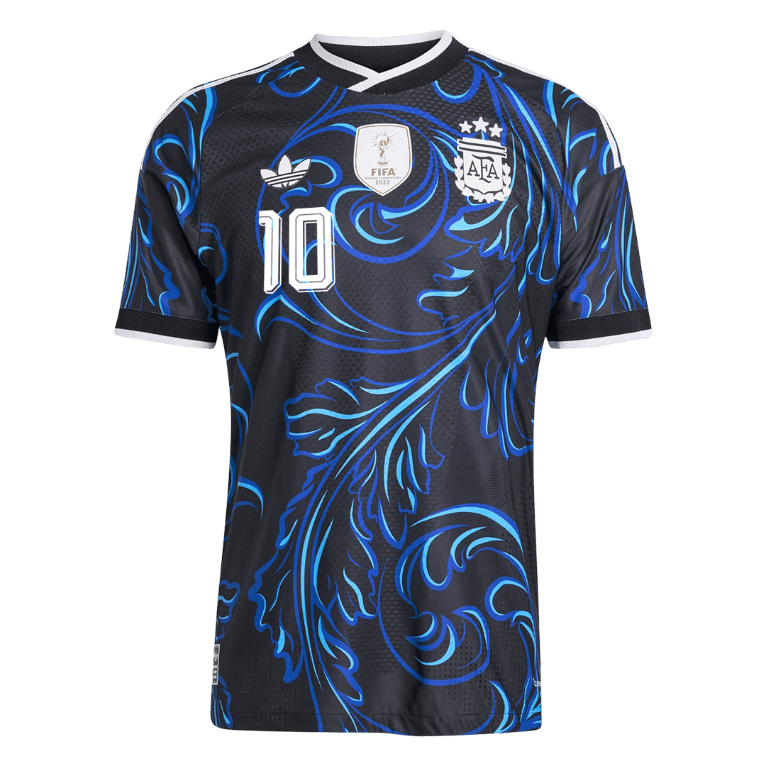 MESSI #10 Argentine Extérieur Maillot - Coupe du Monde 2026 Noir Joueur