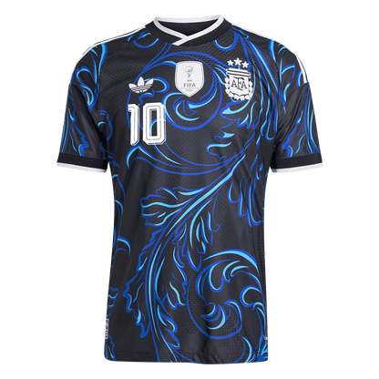 MESSI #10 Argentine Extérieur Maillot - Coupe du Monde 2026 Noir Joueur