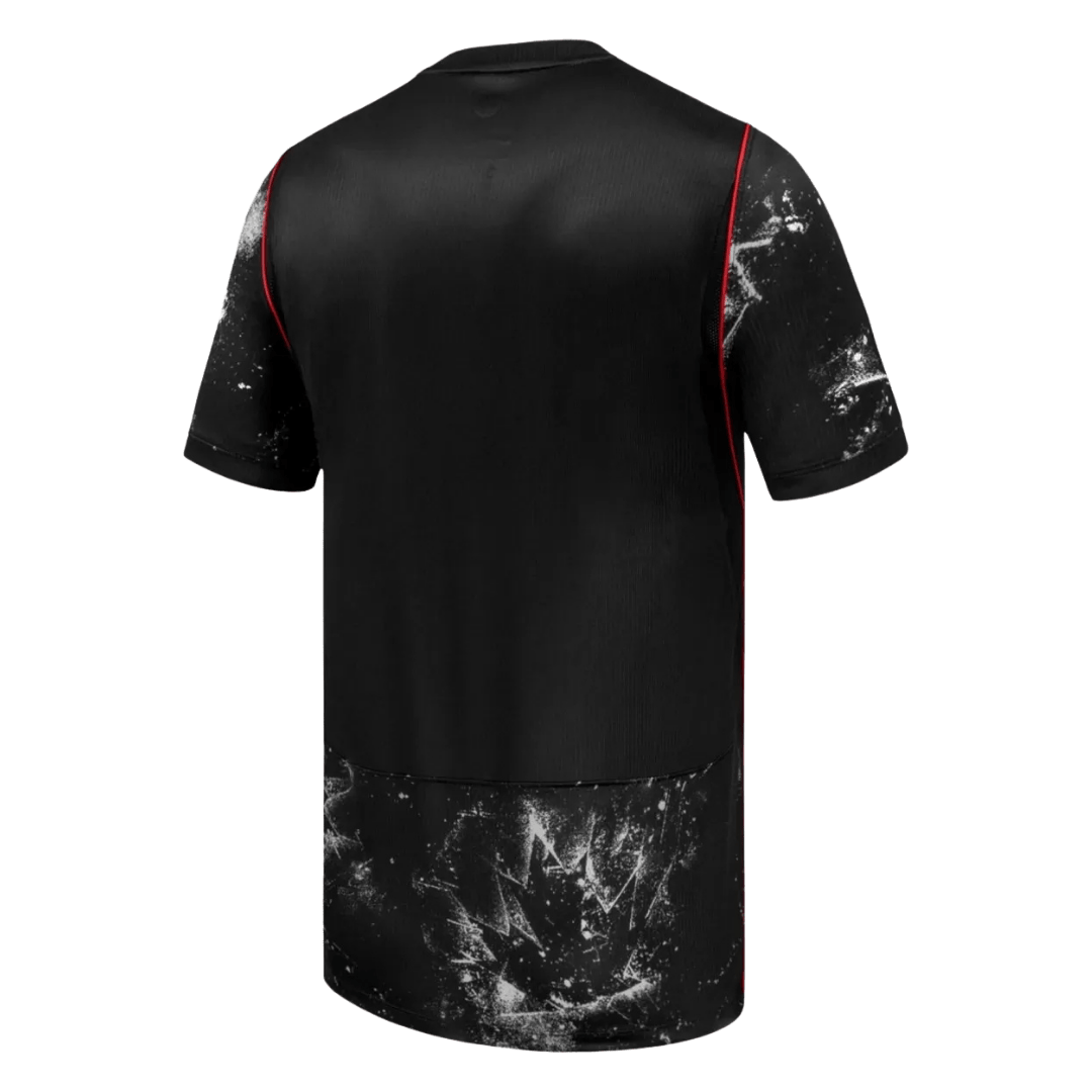 Canada Extérieur Maillot - Coupe du Monde 2026 Noir Grande Taille