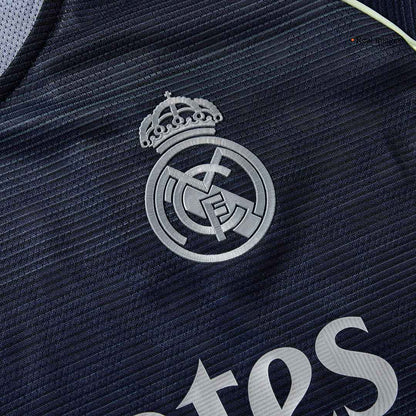 F.MENDY #23 Real Madrid Extérieur Maillot 2025/26 Bleu marine Authentique