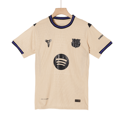 LAMINE YAMAL #10 Barcelone Extérieur Maillot 2025/26 Jaune Authentique - UCL