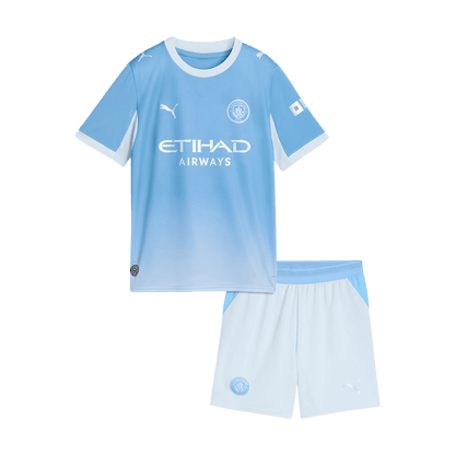 Manchester City Domicile Maillot Kit 2026/27 Bleu