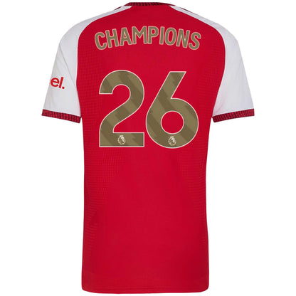 CHAMPIONS #26 Arsenal Domicile Maillot 2026/27 Rouge Joueur