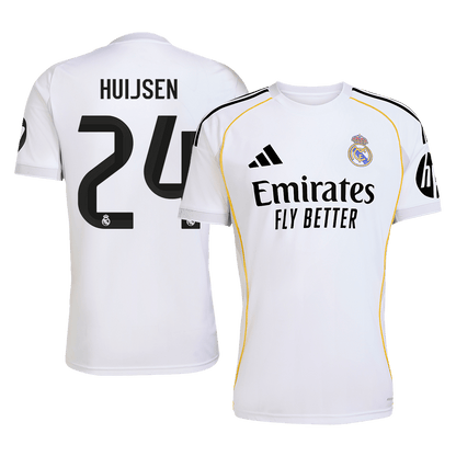 HUIJSEN #24 Real Madrid Thuisshirt 2025/26