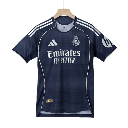 F.MENDY #23 Real Madrid Extérieur Maillot 2025/26 Bleu marine Authentique
