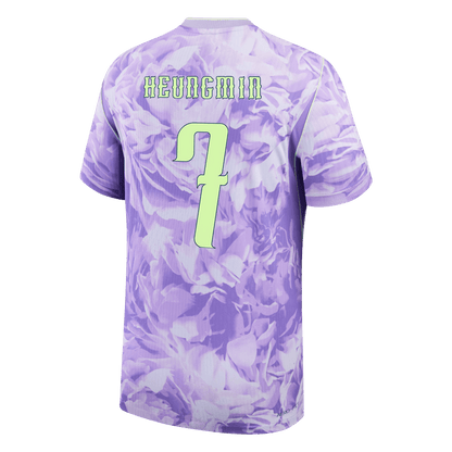HEUNGMIN #7 Corée du Sud Extérieur Maillot - Coupe du Monde 2026 Violet Joueur