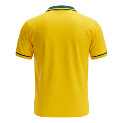Retro Brésil Domicile Maillot 1994 Jaune