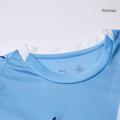 Dames Manchester City Thuisshirt 2025/26 Blauw