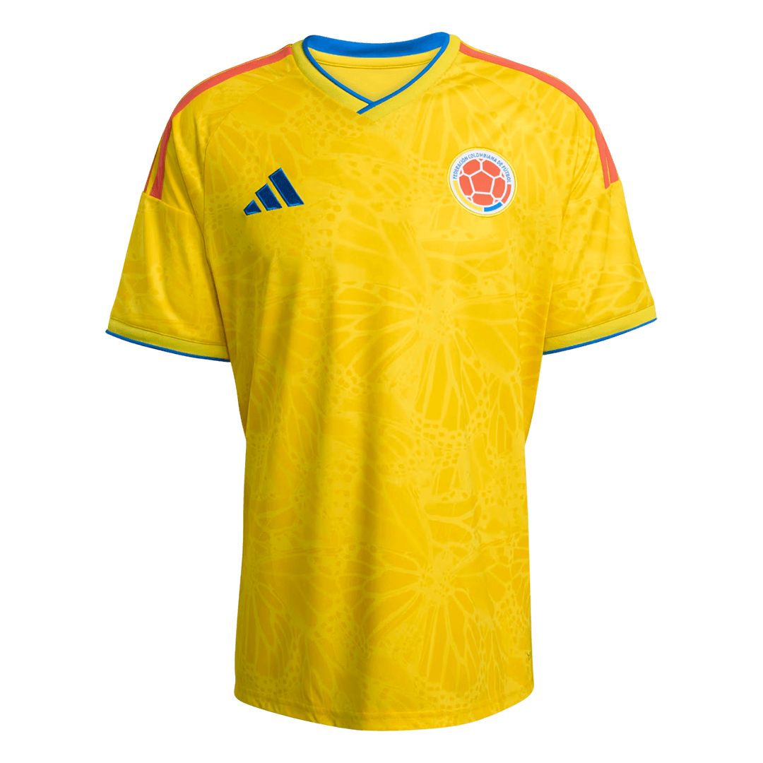 Colombie Domicile Maillot Coupe du Monde 2026 Jaune Grande Taille