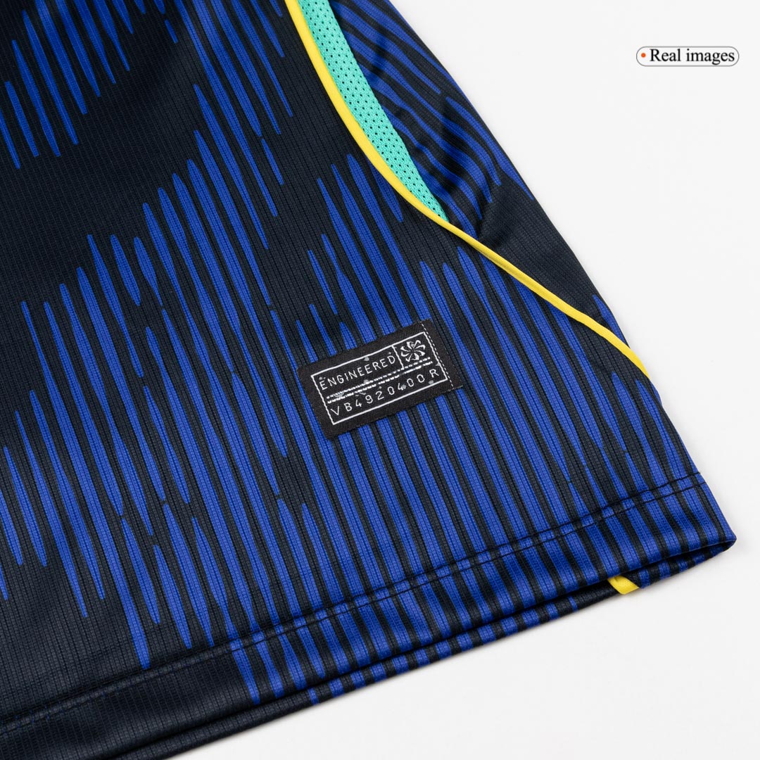 Femme Brésil Extérieur Maillot - Coupe du Monde 2026 Bleu marine