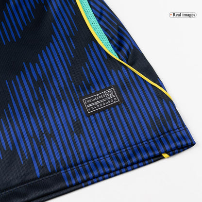 Femme Brésil Extérieur Maillot - Coupe du Monde 2026 Bleu marine