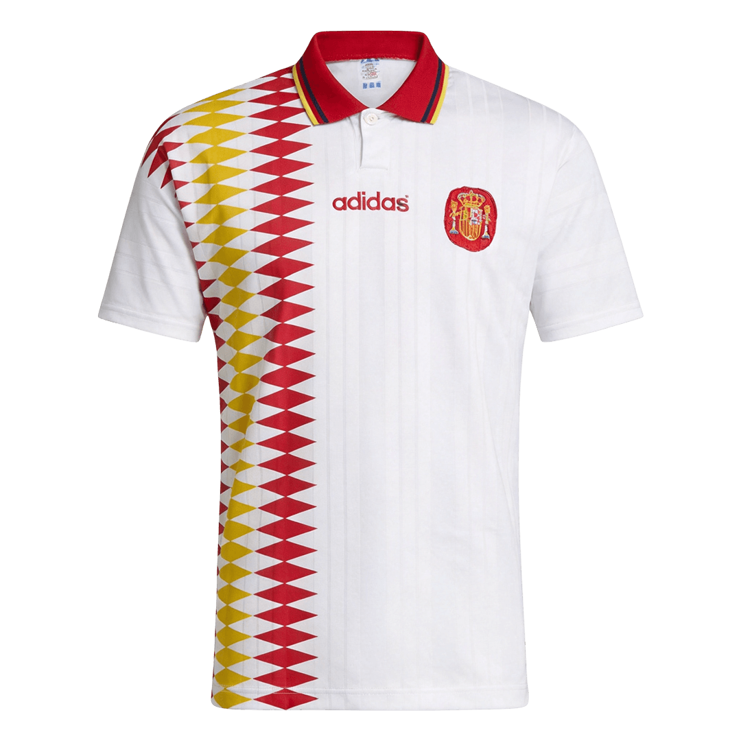Retro Espagne Extérieur Maillot 1994 Blanc