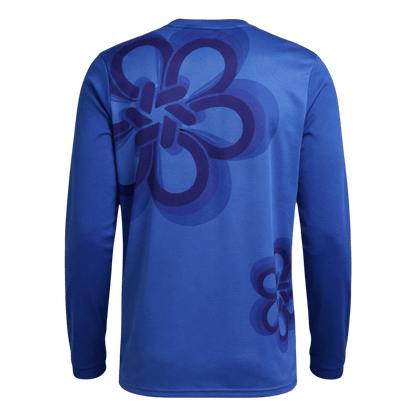 Real Madrid Maillot Manches Longues 2025/26 Bleu Grande Taille