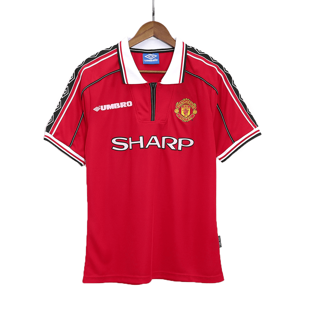 Retro Manchester United Thuisshirt 98/00