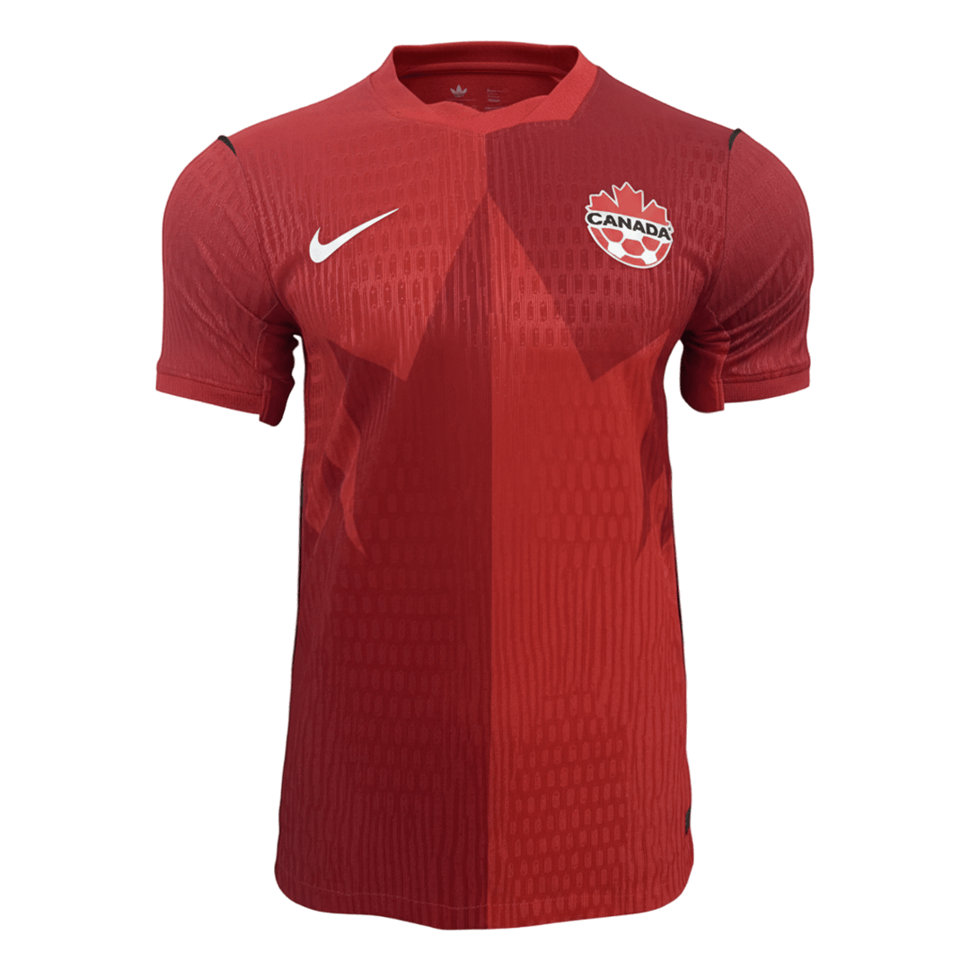 Canada Thuis Shirt Wereldbeker 2026 Rood Speler