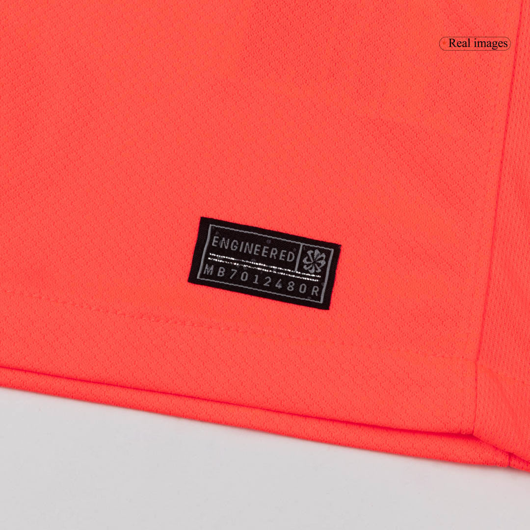 F.DE JONG #21 Barcelone Third Maillot 2025/26 Orange - UCL