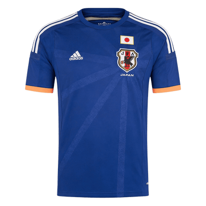 Retro Japon Domicile Maillot 2014 Bleu