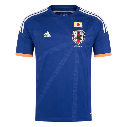Retro Japon Domicile Maillot 2014 Bleu