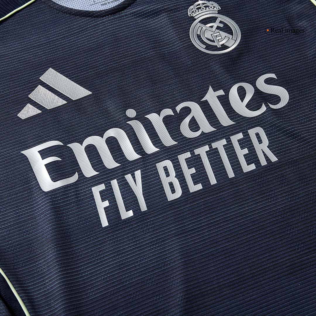F.MENDY #23 Real Madrid Extérieur Maillot 2025/26 Bleu marine Authentique