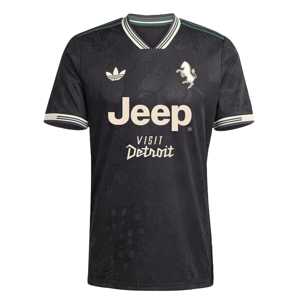 Juventus Third Maillot 2025/26 Noir Authentique