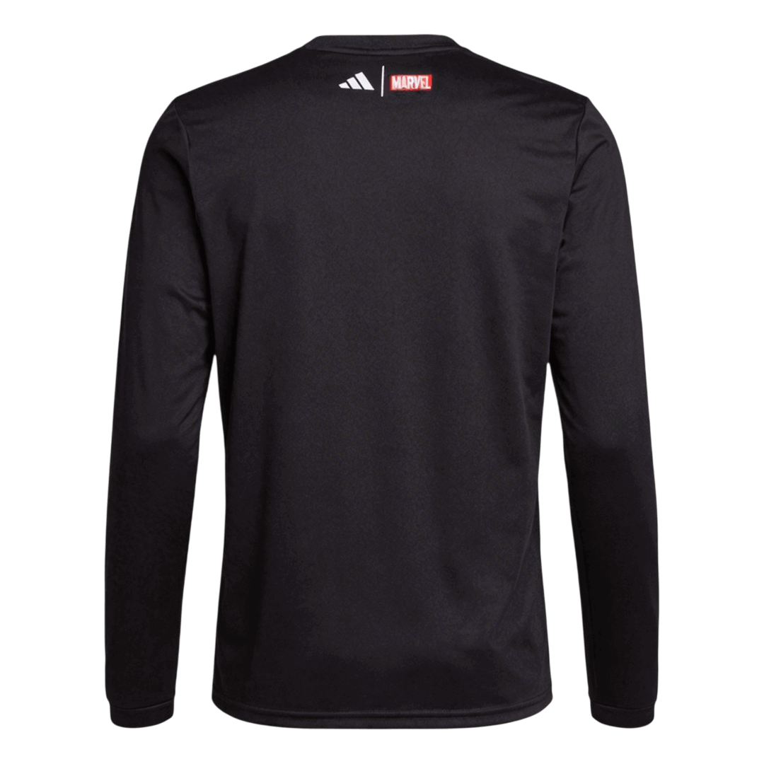 Real Madrid Maillot Manches Longues 2025/26 Noir Grande Taille