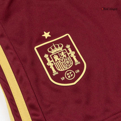 Espagne Extérieur Maillot Kit 2026 Enfant Blanc