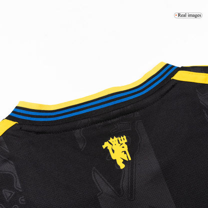 Manchester United Derde Tenue Kit 2025/26 Kinderen Zwart