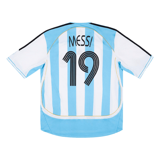 Retro MESSI #19 Argentine Domicile Maillot 2006