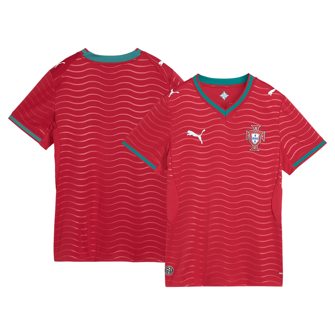 Femme Portugal Domicile Maillot - Coupe du Monde 2026 Rouge