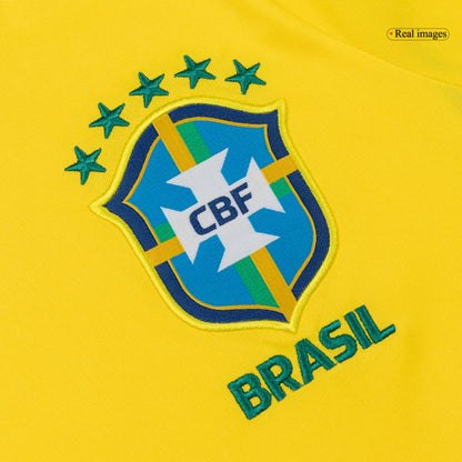 RAPHINHA #11 Brésil Domicile Maillot - Coupe du Monde 2026 Jaune
