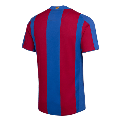 Retro Barcelone Domicile Maillot 2007/08 Blue&Garnet