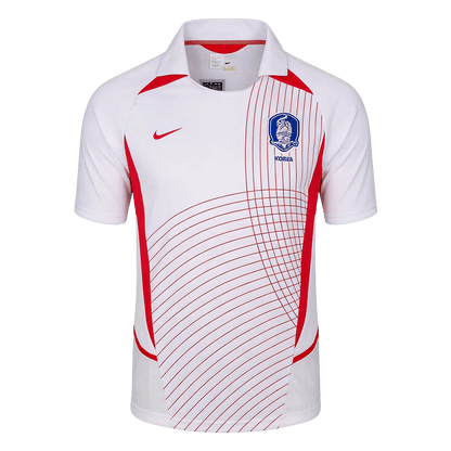 Retro Corée du Sud Extérieur Maillot 2002 Blanc