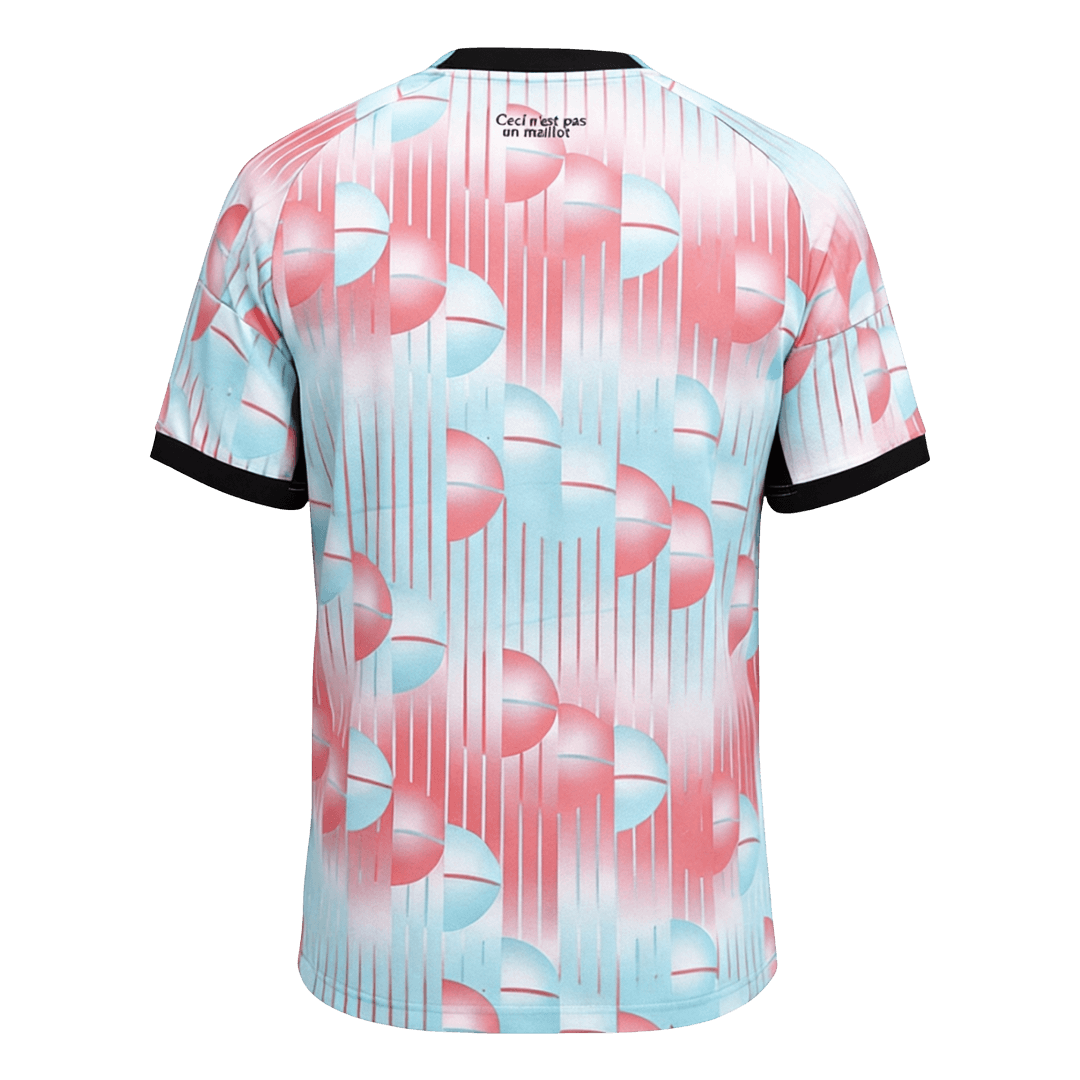 Belgique Extérieur Maillot - Coupe du Monde 2026 Blue&Pink
