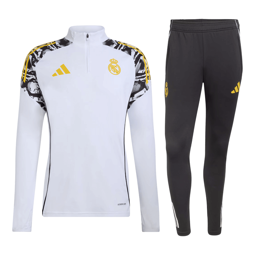 Real Madrid Sweatshirt Kit 2025/26 Enfant Blanc