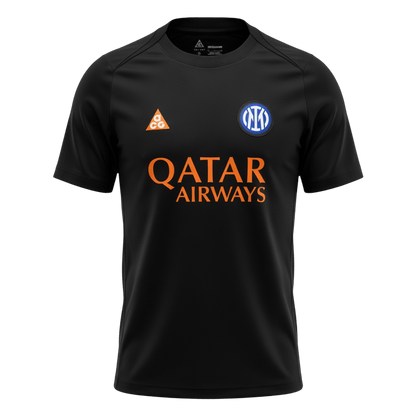 Inter Milan Pre-Match Maillot 2025/26 Noir Grande Taille