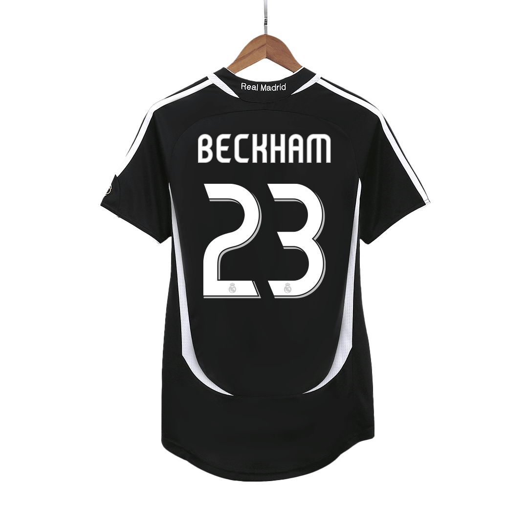 BECKHAM #23 Retro Real Madrid Uitshirt 2006/07