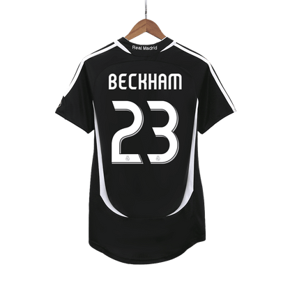BECKHAM #23 Retro Real Madrid Uitshirt 2006/07