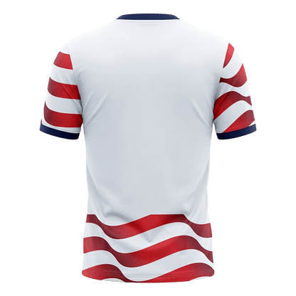 États-Unis Domicile Maillot - Coupe du Monde 2026 Rouge&Blanc