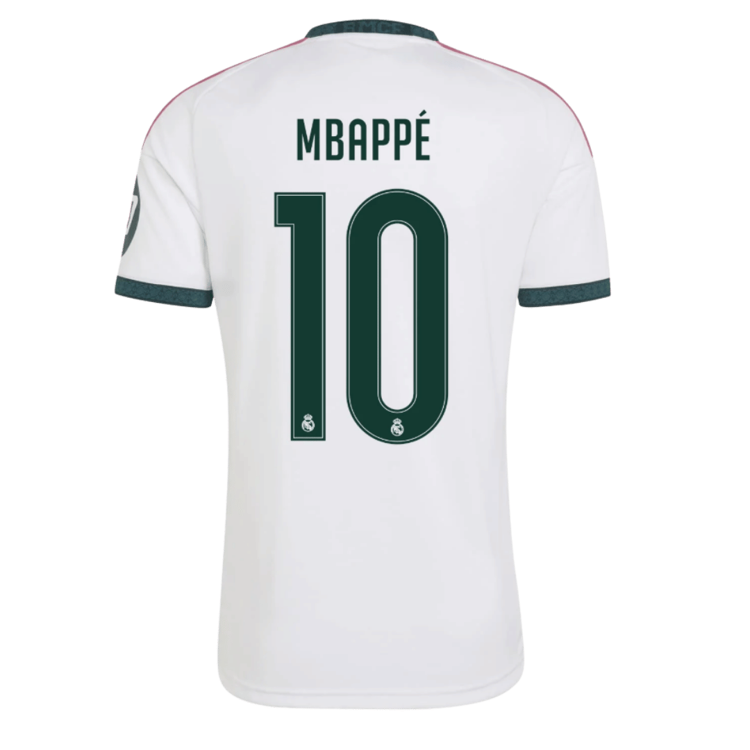 MBAPPÉ #10 Real Madrid Domicile Maillot 2026/27 Blanc Joueur